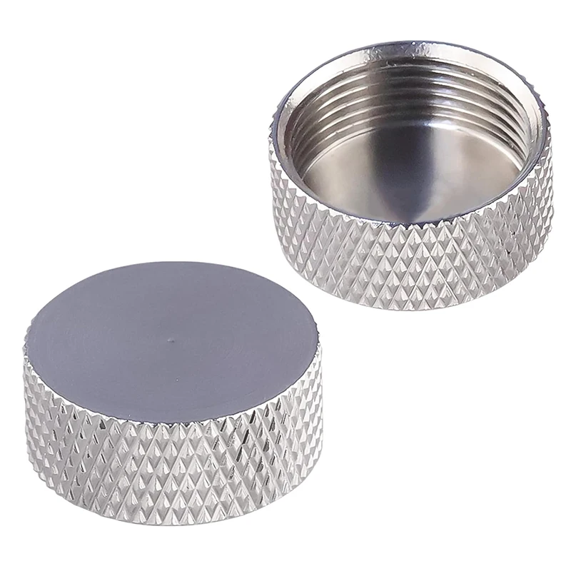 2pcs Protective Cover Dust Cap with Chain for N Female Connector, SO239 UHF Connector