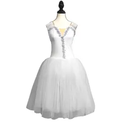 Adult Competition Professional Dance Ballet Dress Fairy Long Dress Ballet Costume Girls Ballet Tutu Skirt Performance
