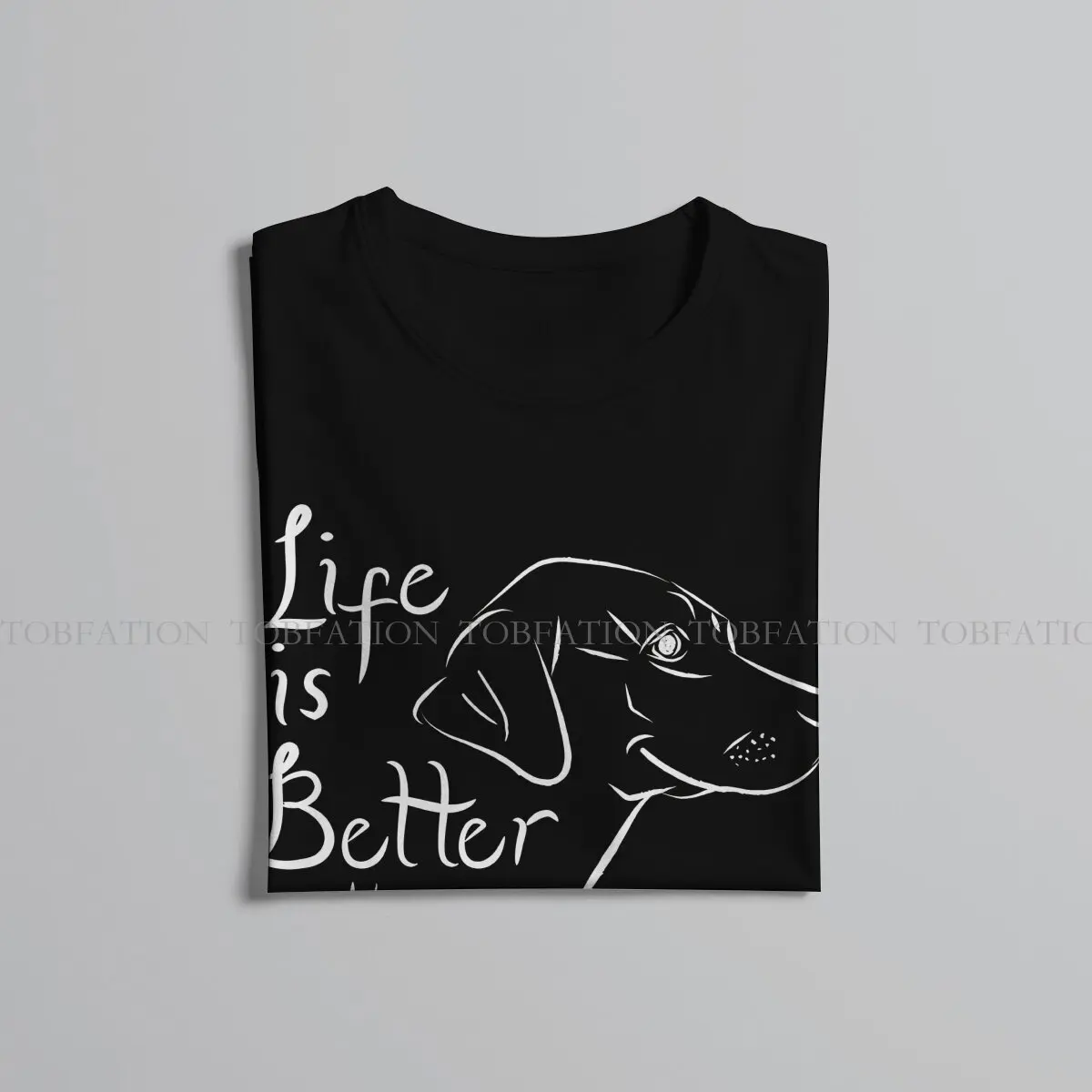 Labrador Retriever Special TShirt Dog Lover 100% Cotton Creative Graphic  T Shirt Short Sleeve Hot Sale