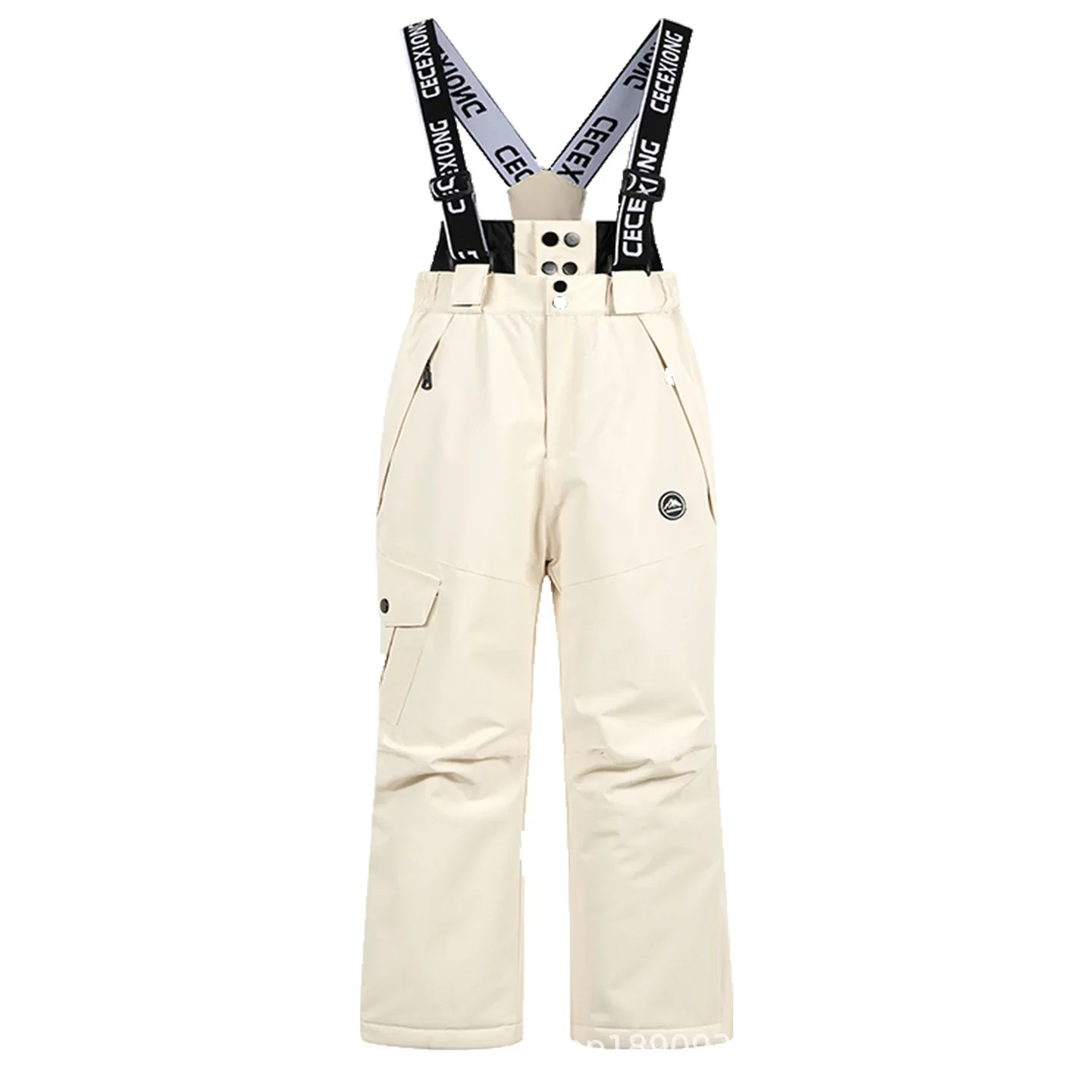 thermal-children's-ski-pants-boys-and-girls-thickened-thermal-waterproof-single-and-double-board-overalls-ski-pants-cotton-pants