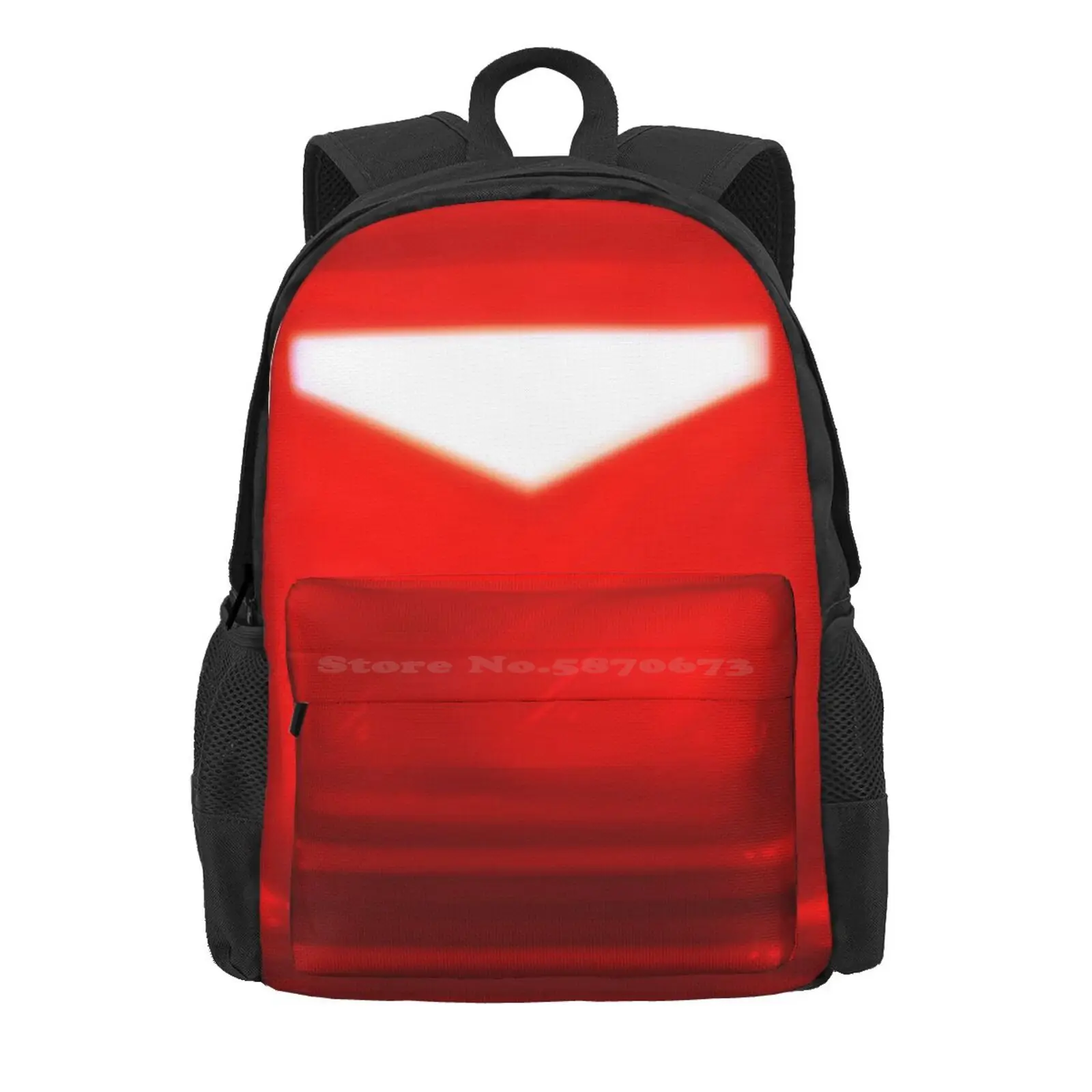 Beat Saber - Crimson Red Cube Block Hot Sale Schoolbag Backpack Fashion Bags Beat Saber Jessyjams Twitch Sabers Virtual Reality