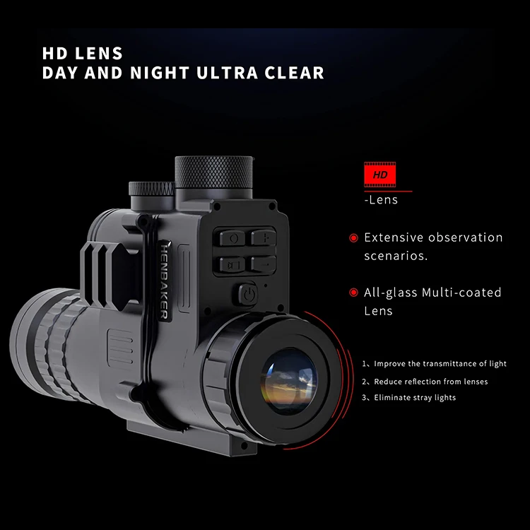 6.5-22x NV810 Scope Hunting Night Vision Monocular Night Vision Scope for Hunting