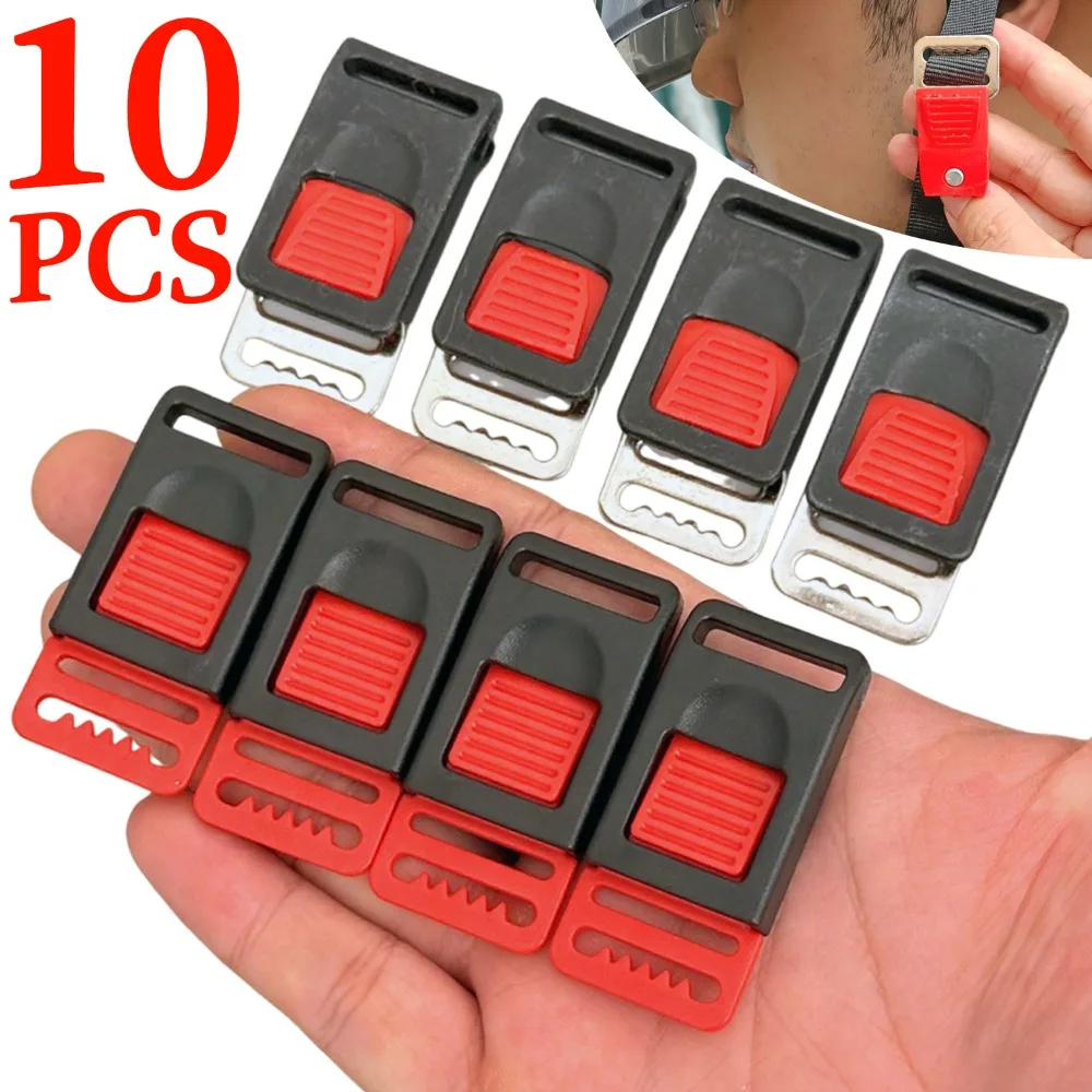

Motorcycle Helmet Lock Buckle Clip Chin Strap Safety Protect Bike Helmets Buckle Quick Release Pull Motorcycle Equipments Parts