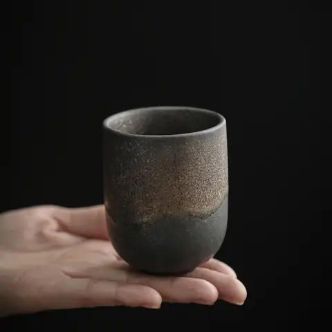 नए विंटेज सिरेमिक कप जापानी स्टोनवेयर पोर्सिलेन 130ml चाय मग स्वस्थ जीवन शैली कुंग फू चाय खातिर कॉफी कप ड्रिंकवेयर 10 best sales सिरेमिक कॉफी कप - №6