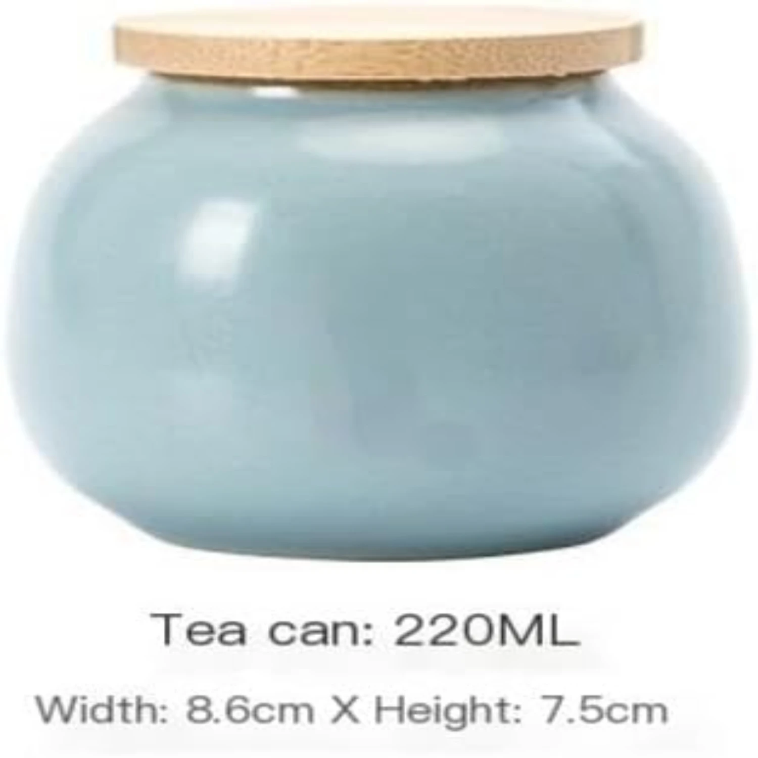 

Enhance Style and Functionality with this Versatile, Elegant, and Durable Trio of Ceramic Sealed Pantry Tea Jars - Ideal for Spa