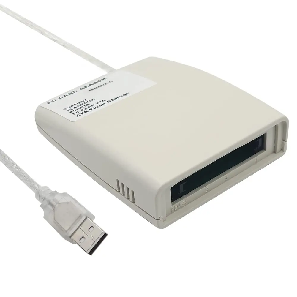 

New PCMCIA Card Reader for 68pins PC ATA Card USB 2.0 PC Adapter Reader
