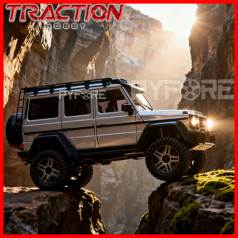 

Traction Hobby New KM5 2/4WD 1/8 RC Rock Crawler Electric Remote Control Car With 2 Shifts Door Axles For Adults Kids Toys