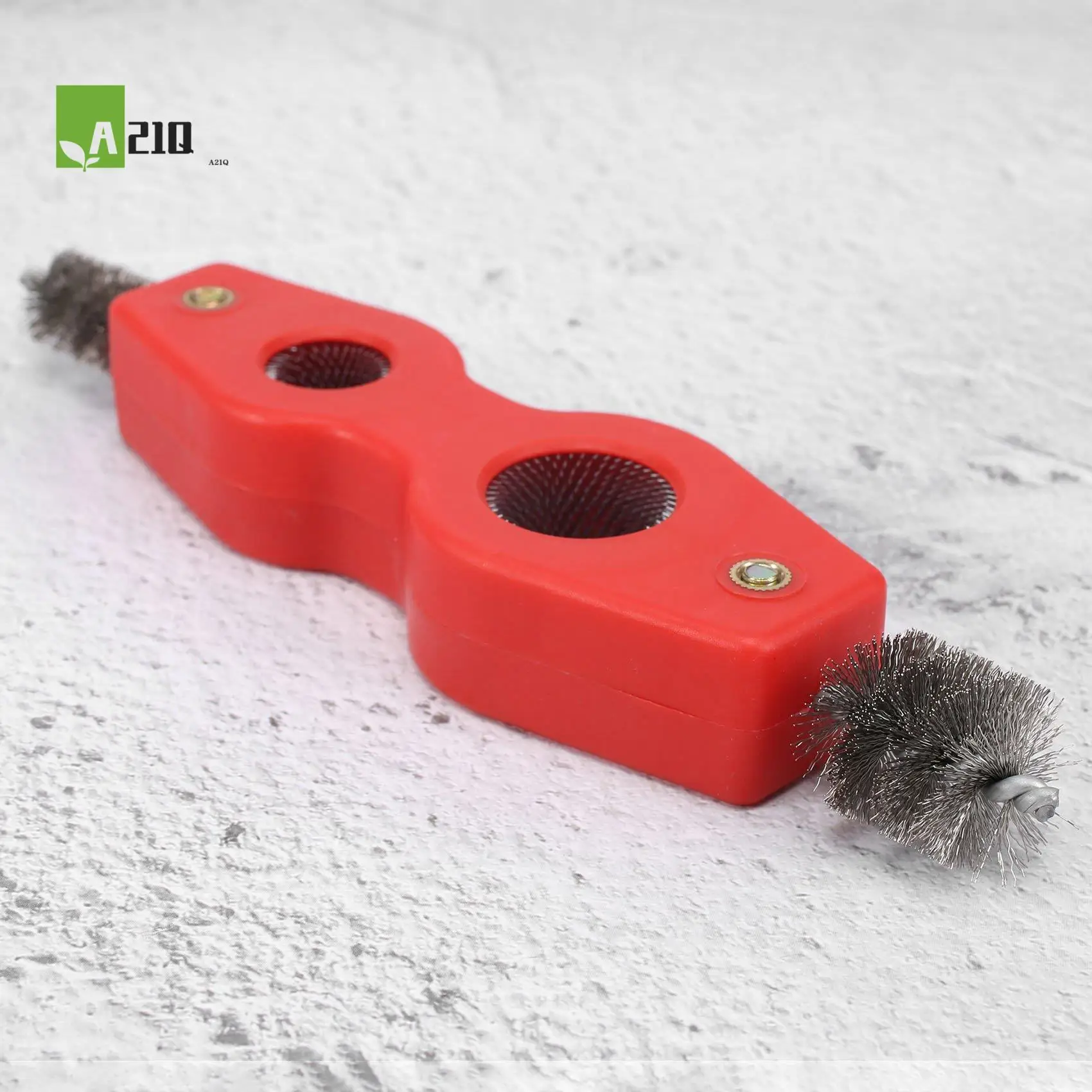 

A21Q -Pipe Reamer Deburring Tool,5Pcs Copper Pipe Cleaner And Reamer Set,Pipe Deburring Brush,Tubing Chamfer Tool