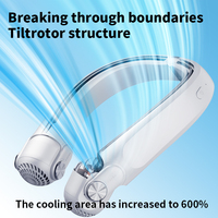 Xiaomi 8000m Portable Neck Hanging Fan Air Conditioner USB Rechargeable High-Power Bladeless Turbo Fan Suitable For Outdoor Use
