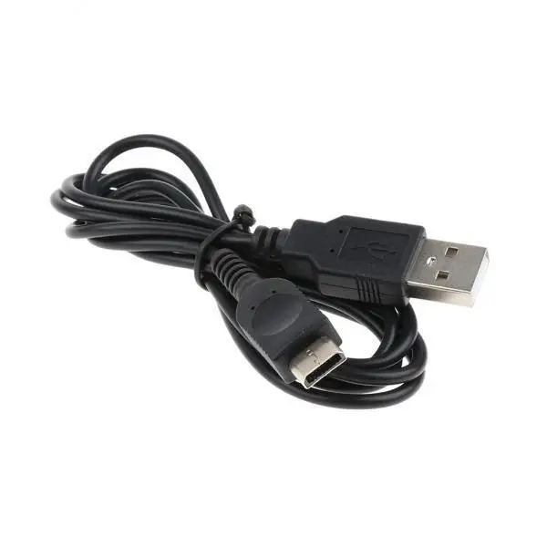 USB Data Cable 1.2m PVC Alloy Power Supply Cord Charger Cable for Nintendo Game Boy Micro GBM