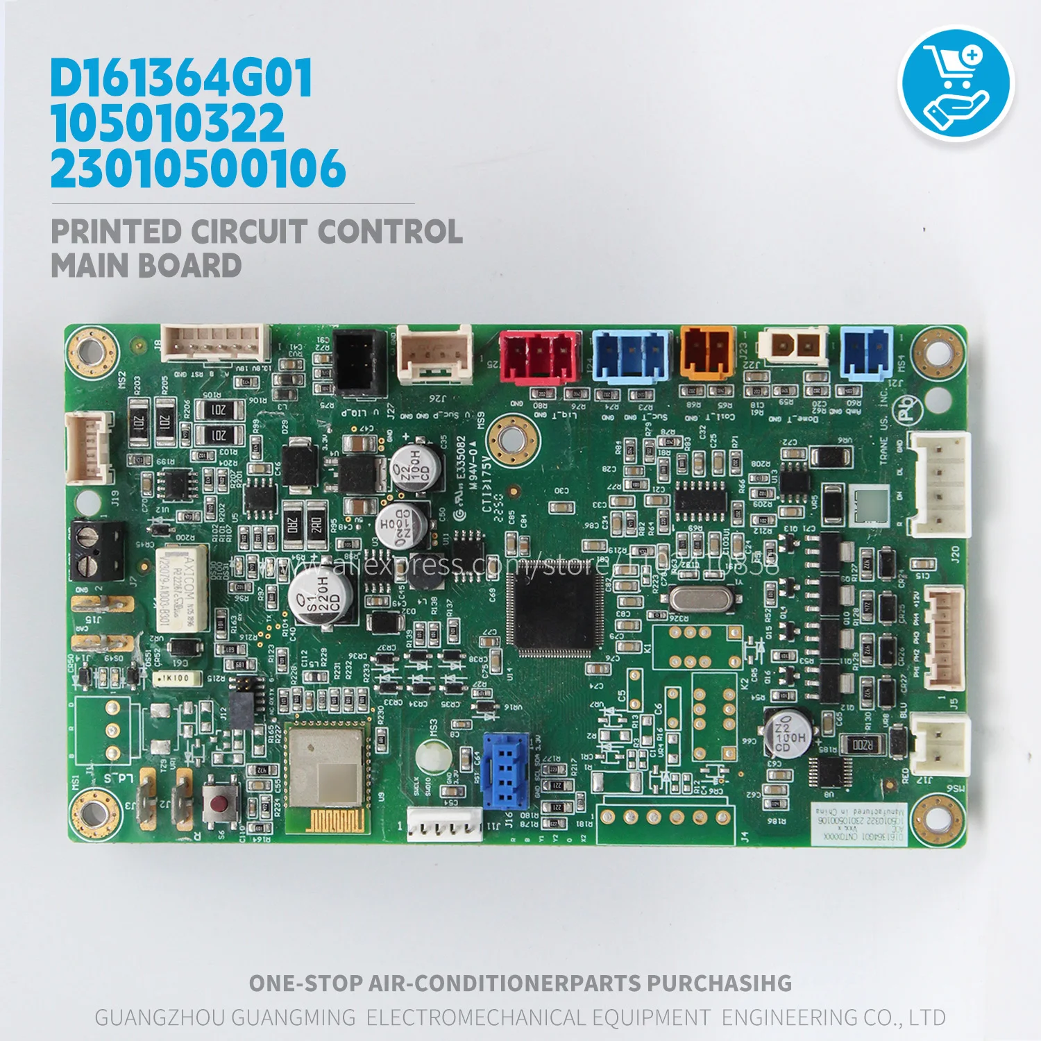 

Плата управления печатной схемой D161364G01 105010322 23010500106 для наружного блока Trane VRF, промышленная плата HVAC PCB Originaltools