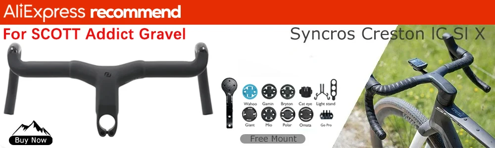 Syncros Addict RC Integrierte Lenker-Computerhalterung GPS/Garmin/Bryton/Wahoo Halterung Creston Ic Sl – Detail 2