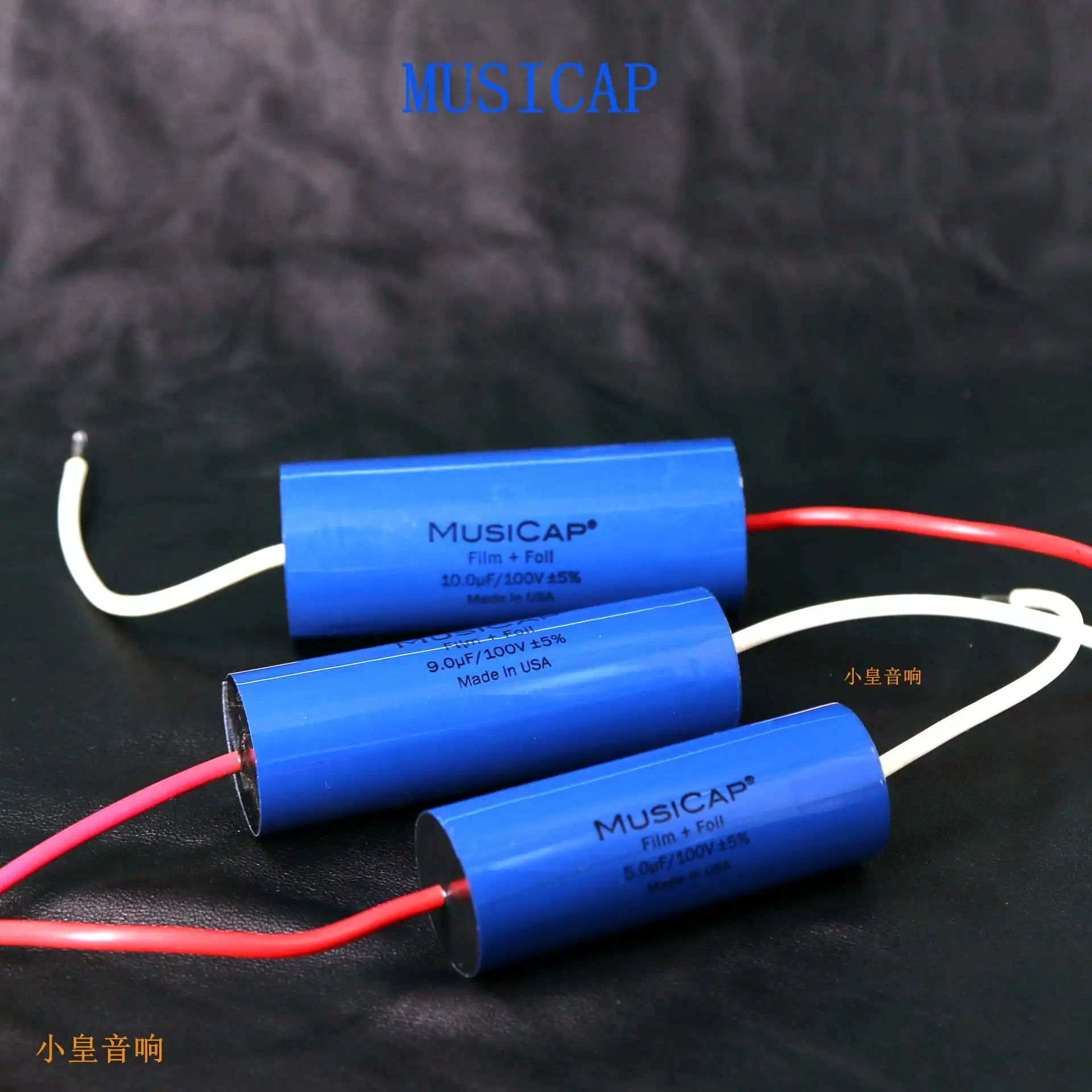 

1lot/2pcs American original MusiCap 0.68uf-15UF 100V speaker divider capacitor axial capacitor free shipping