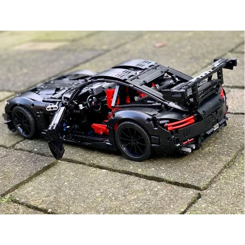 MOC-98023 Neues Supercar GT R Black Series 1:8 Montagebausteine-Modell • 2660 Teile Erwachsene Kinder Geburtstag Spielzeug Geschenk Geschenk