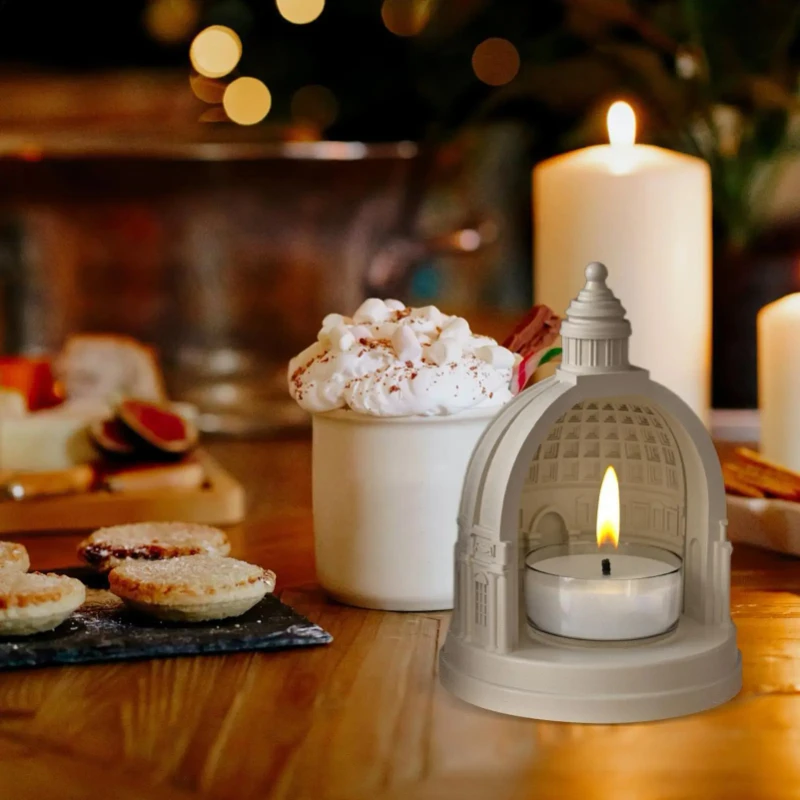 

Многоразовая силиконовая форма для подсвечника для литья смолы и эпоксидной смолы. Антипригарный дизайн, подходящий для украшения стола и выпечки.