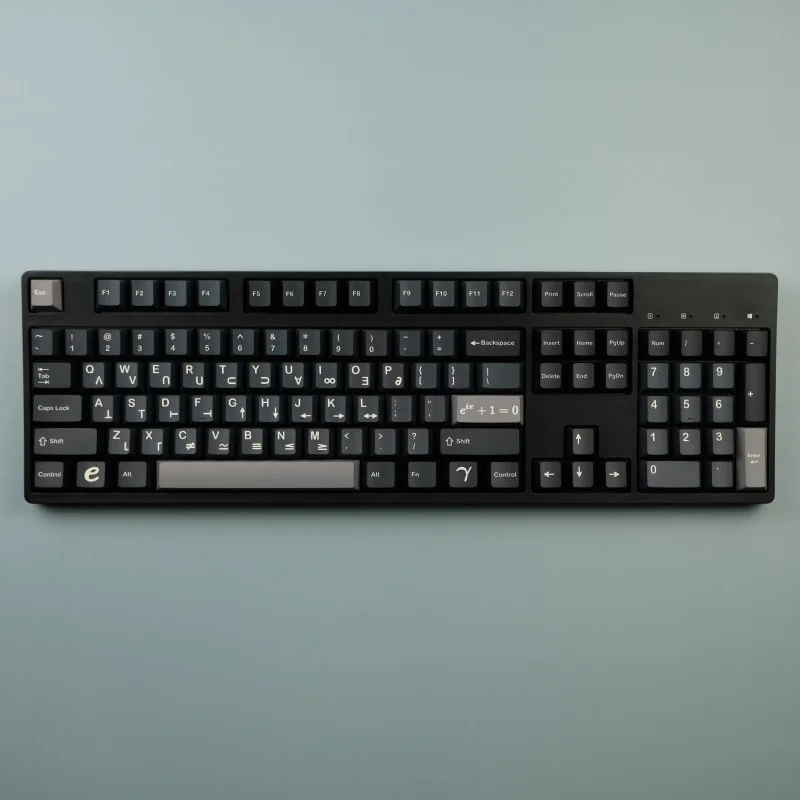 GMK Euler-Teclas de sublimación para teclado mecánico, teclas de 140 teclas para interruptor MX