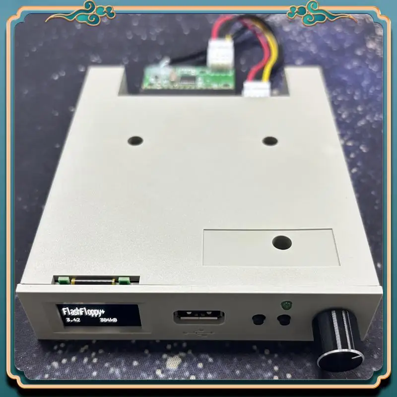 

(Новый)-SFRM44-U100LQD-435 Эмулятор гибкого дисковода с OLED-экраном и поворотным энкодером OLED-флеш-дисковым приводом