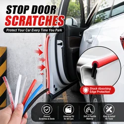 Striscia Anti collisione per portiera dell'auto tipo U protezione universale per portiera dell'auto protezione per bordi striscia per modanatura Styling gomma Scratch Bumber