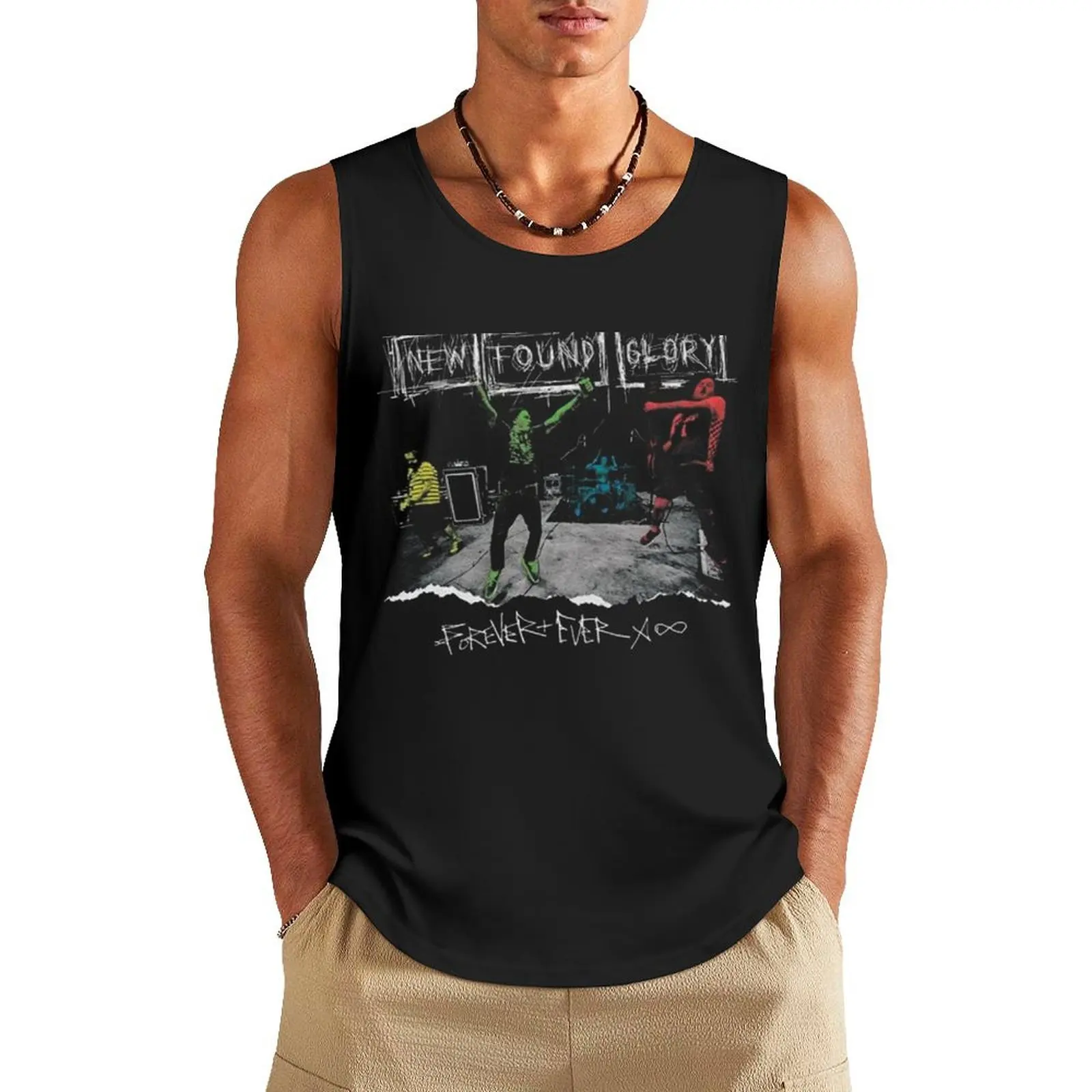 

forever ever Tank Top clothing men summer Men's tops