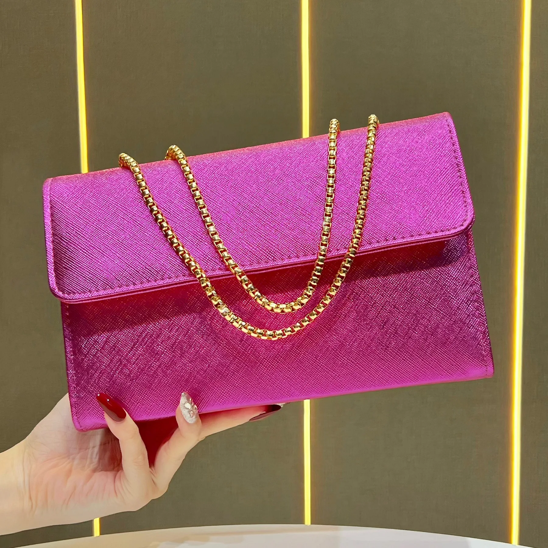 New luxury women's armpit bag niche premium dinner handbag celebrity fashion chain messenger women's bag