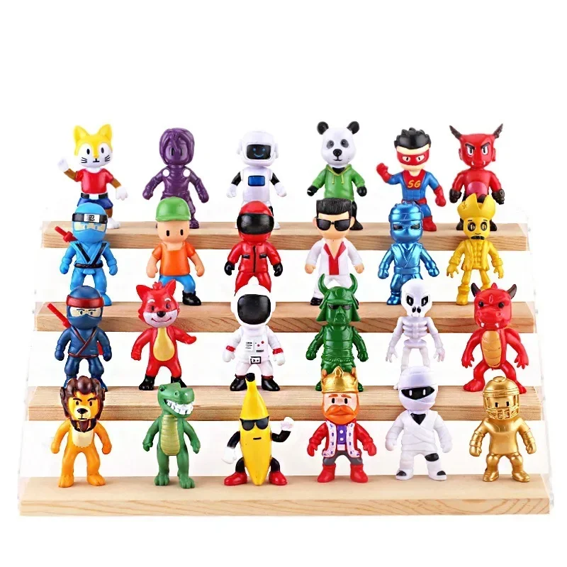 Anime Battle Game Characters Model Juguetes Stumble Guys Action Figure Toy Collection Doll for Kids Boys Birthday Christmas Gift