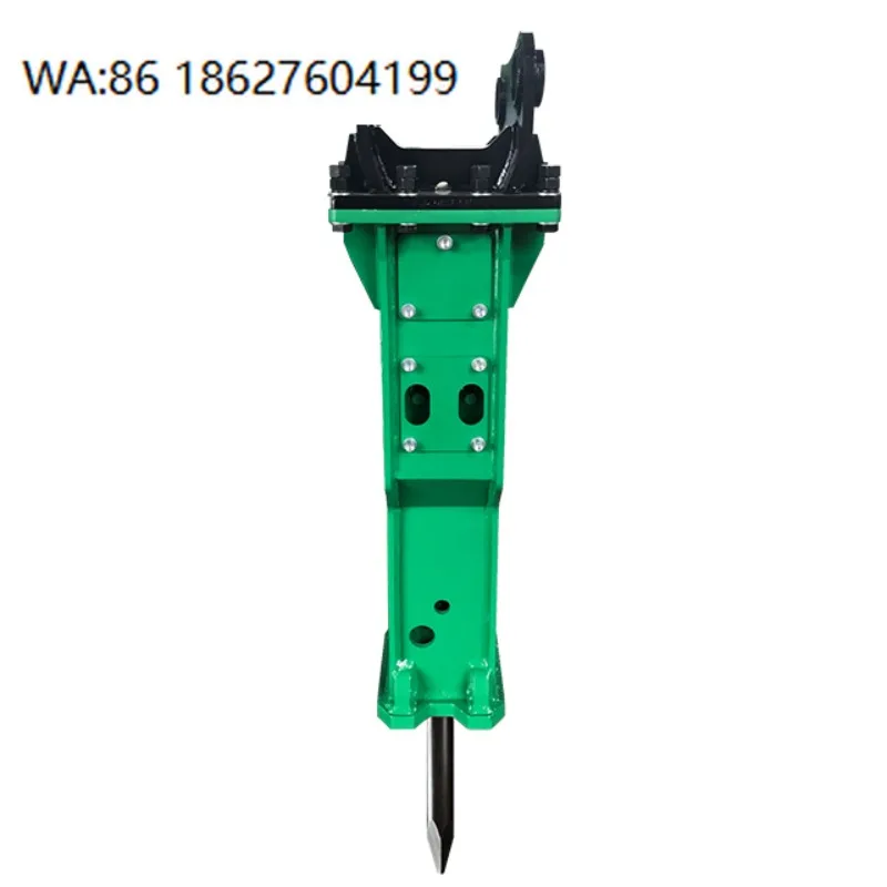 Silence Type Jack Hammer Hydraulic Rock Breaker Excavator Attachments 4-7Ton Excavator Core Components-Chisel Construction