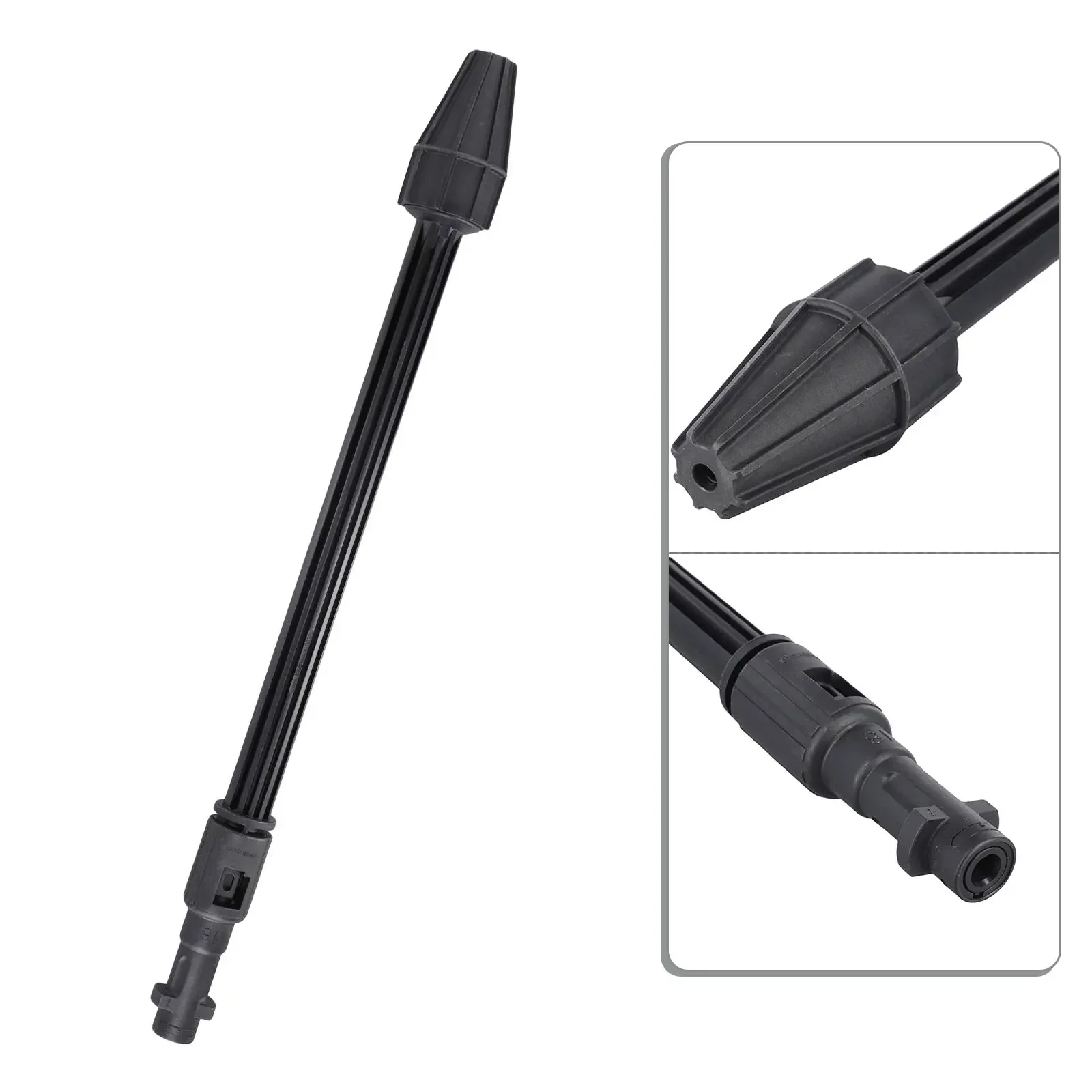 Boquilla Turbo de lanza negra de 150bar para Karcher K2 K3 K4 K5 2103PSI herramienta de lavado a presión suelo limpio automóviles motocicletas Coche