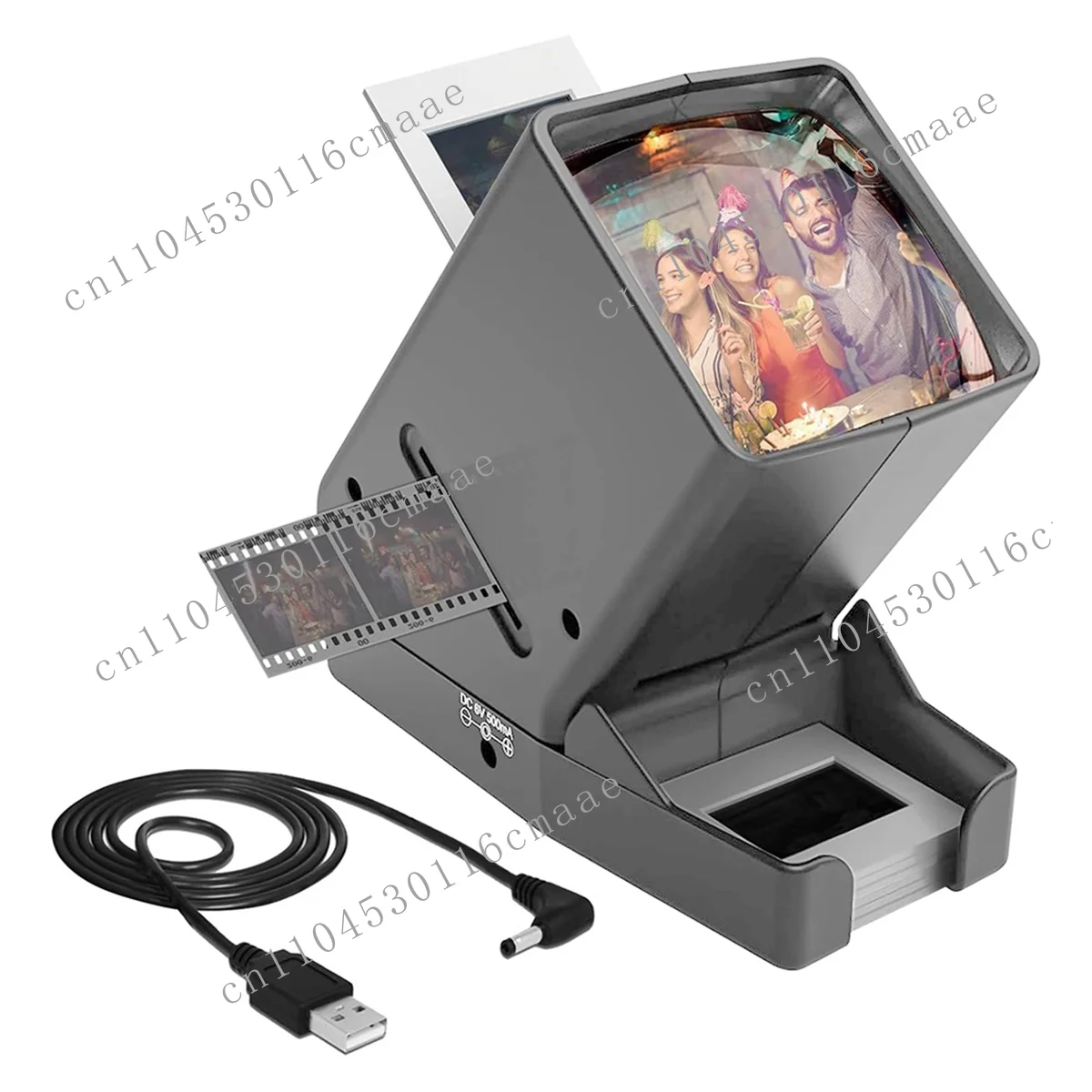 New A79G 35mm Slide & Film Viewer-Slide Viewer with 3X Magnification and LED-Lighted Viewing for 35mm Slides and Film Negatives