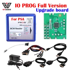 IO Prog Full Version Add for PSA BSI for FORD BCM for GM/Opel ECU TCM BCM EPS License Terminal Programmer Kline CAN Support BD9