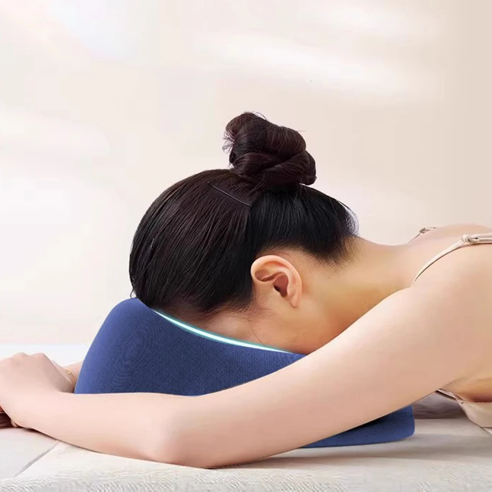Professional Ergonomic Face Down Pillow Head Rest Support Pillow Anti Slip Bottom For Beauty Salon Spa Massage Pillow