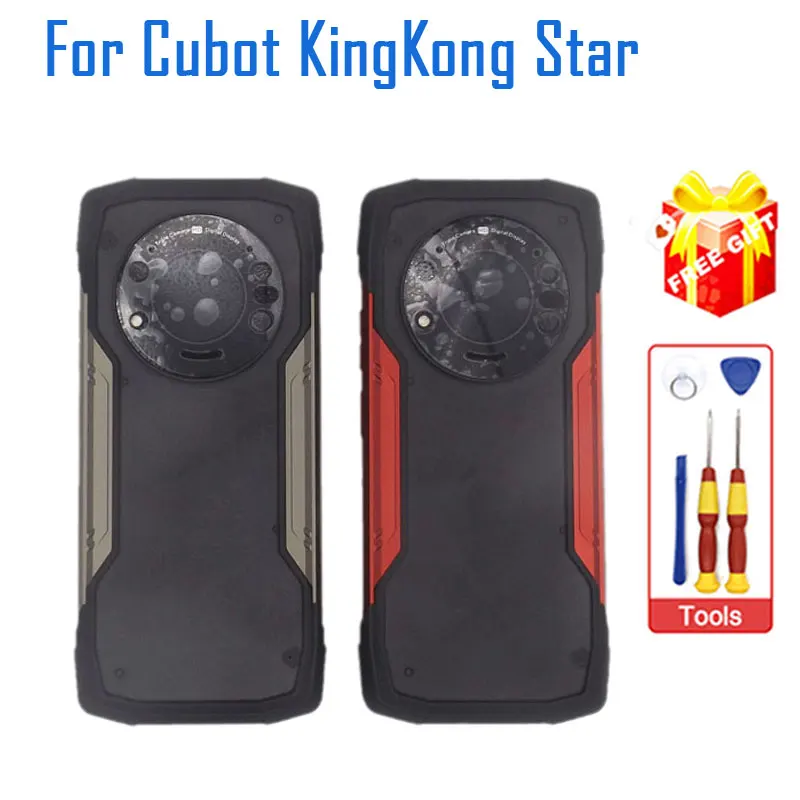 New Original Cubot King Kong Star Bottom Battery Cover Camera Lens Speaker Mic Fingerprint For CUBOT KingKong Star Smart Phone