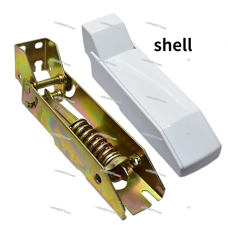 Refrigerator door hinges for top opening freezer door flip cover spring hinge with shell hardware parts