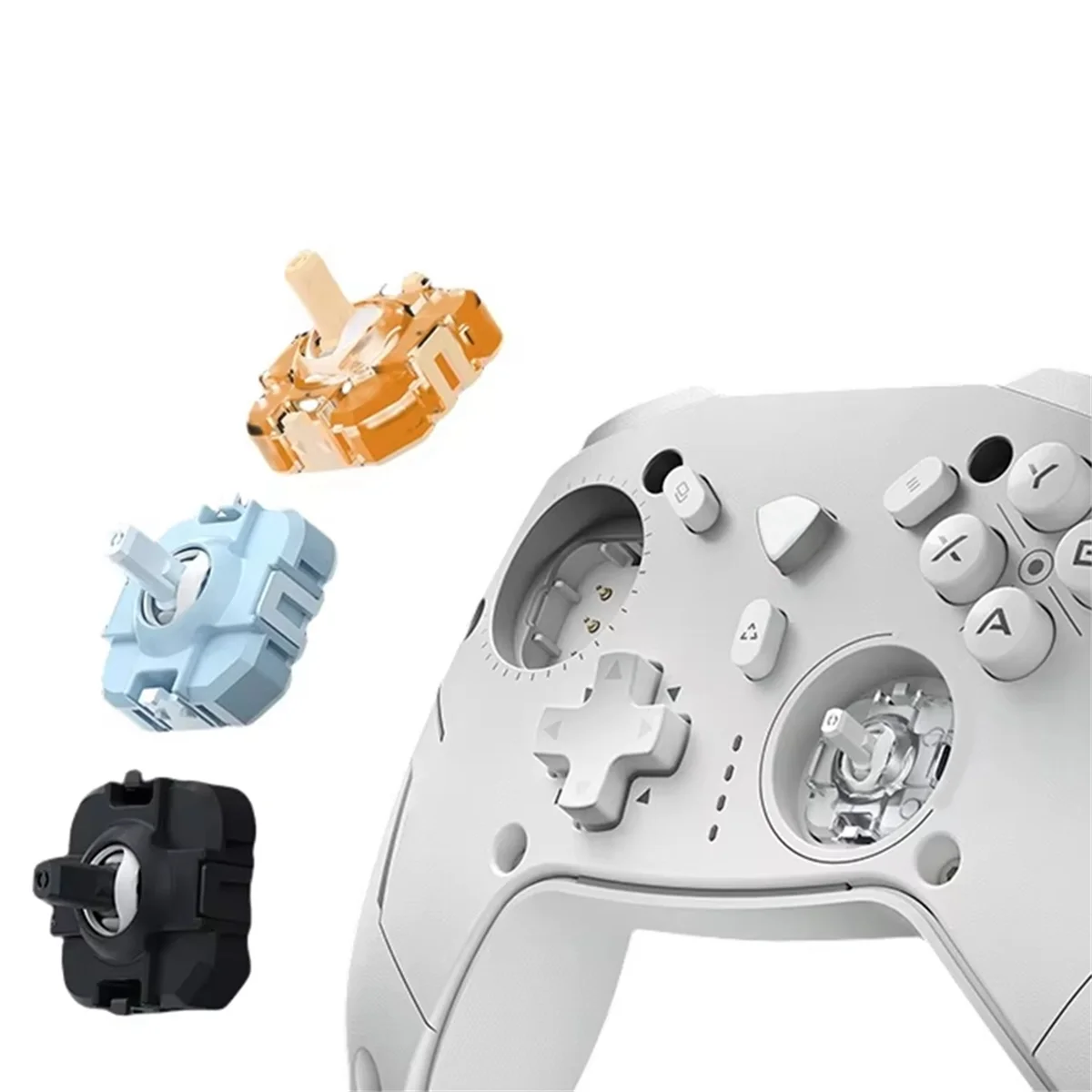 

ABKM Hot Swap Joystick for MACHENIKE G6Pro G5Pro V2/ThundeRobot G80 Game Controller JH20 Hall Joystick Black