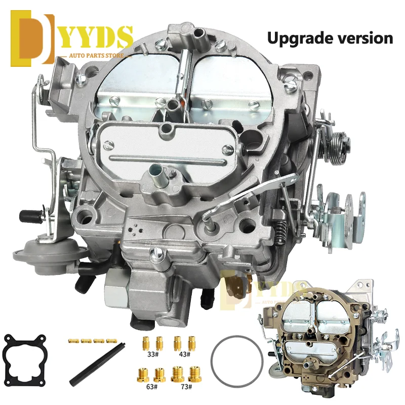 

NEW Rochester quadrajet 4MV 4 Barrel Carb Carburetor For Chevy GMC 327 351 427 454 Truck & Car 1901R750CFM Manual Divorced Choke