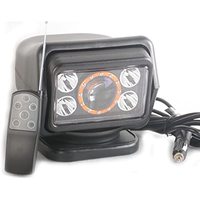 Laser LED Search Light Magentic 7 Inch 70W 360 Degree Remote Control Car LED SpotLight Off-road Light for Hunting Ship Lighting