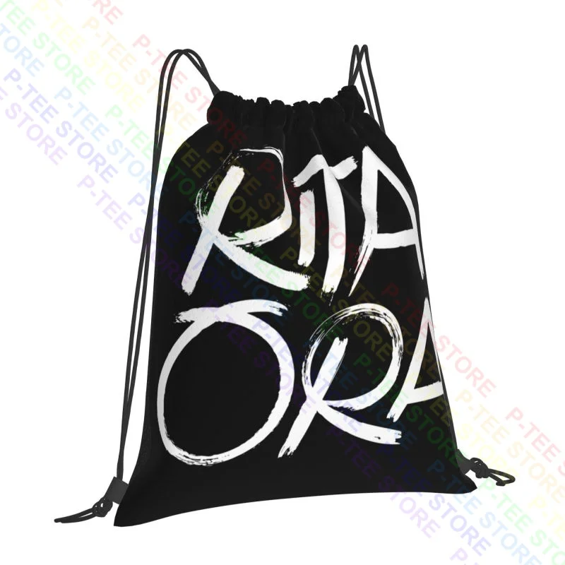 Rita Ora Phoenix Tour Let You Love Me Pop Rock Music Drawstring Bags Gym Bag Softback Shopping Bag