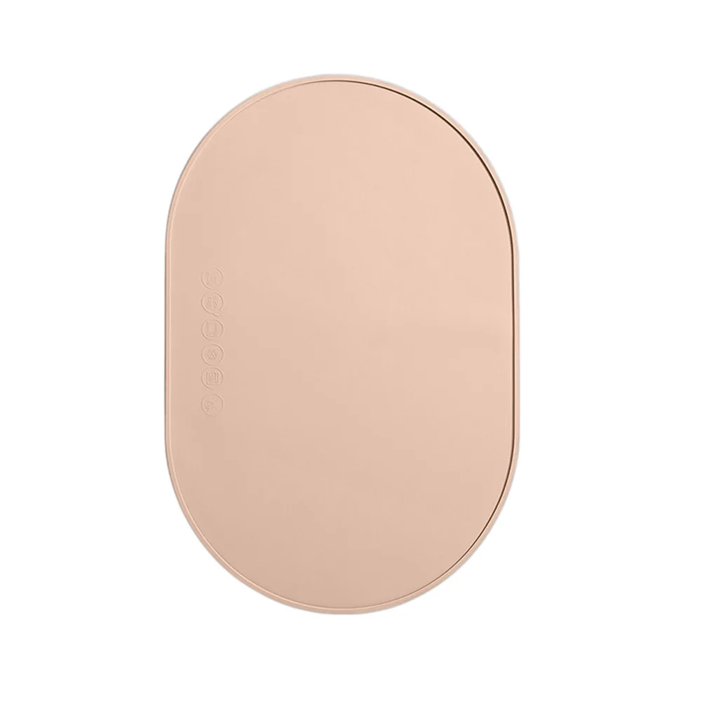 Portable Silicone Placemat Lightweight Easy to Store 39 x 26.5 cm Heat Resistant Waterproof Non Slip Table Mat