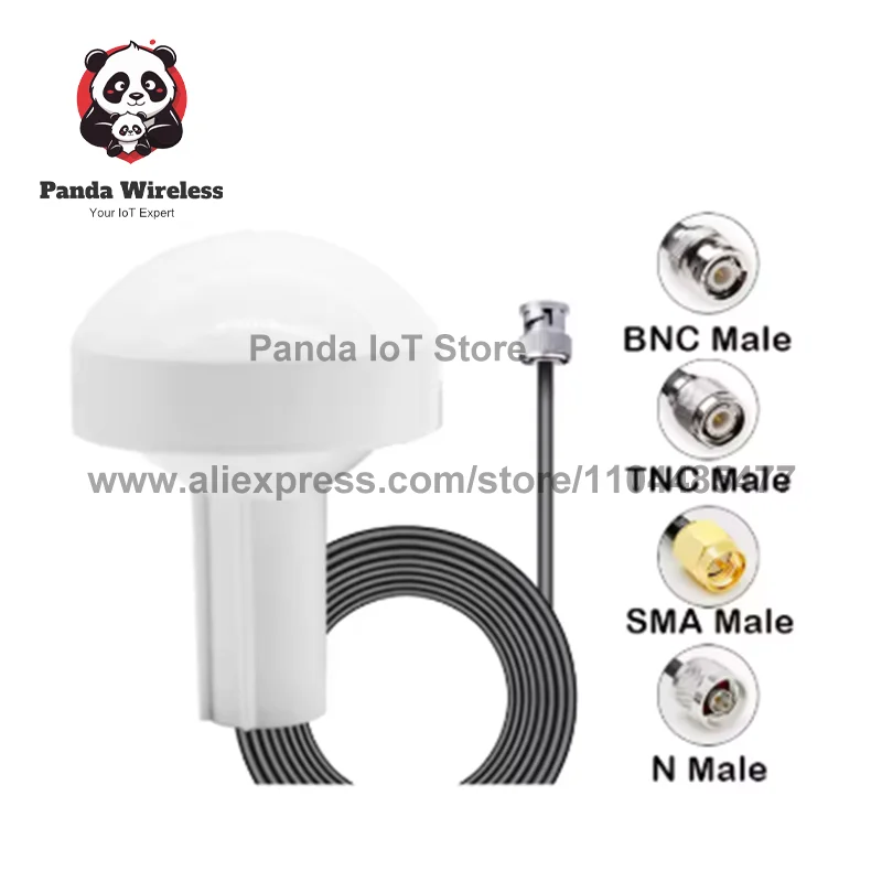 1M/3m/5m/10m GPS timing GPS/BD Navigation Antenna AIS Satellite Timing Signal Boost Amplifier High Gain Optional male/female