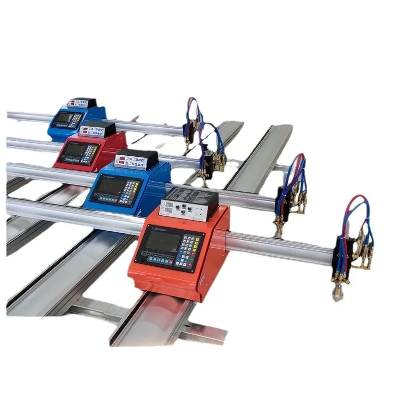 Numerical control plasma flame cutting machine, portable plasma flame cutting machine
