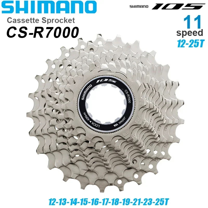 SHIMANO 105 CS-R7000 Cassette 2*11S bicycle bike freewheel R7000 11S 25T 28T 30T 32T