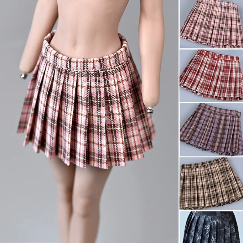 1/6 Scale Female Japanese JK Uniform Pleated Skirt Lovely Girl Clothes Accessory Model for 12inch Action Figure Ph TBL Doll Body