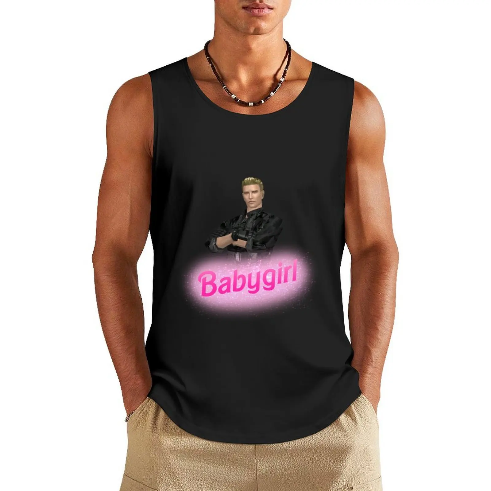 

Albert Wesker Babygirl Tank Top sleeveless shirt man gym accessories man vest men