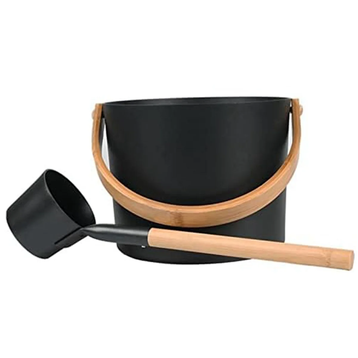 

Алюминиевое ведро для финской сауны BTCL, набор ложек с длинной ручкой, ведро для сауны, ванная комната, аксессуары для сауны и паровой комнаты