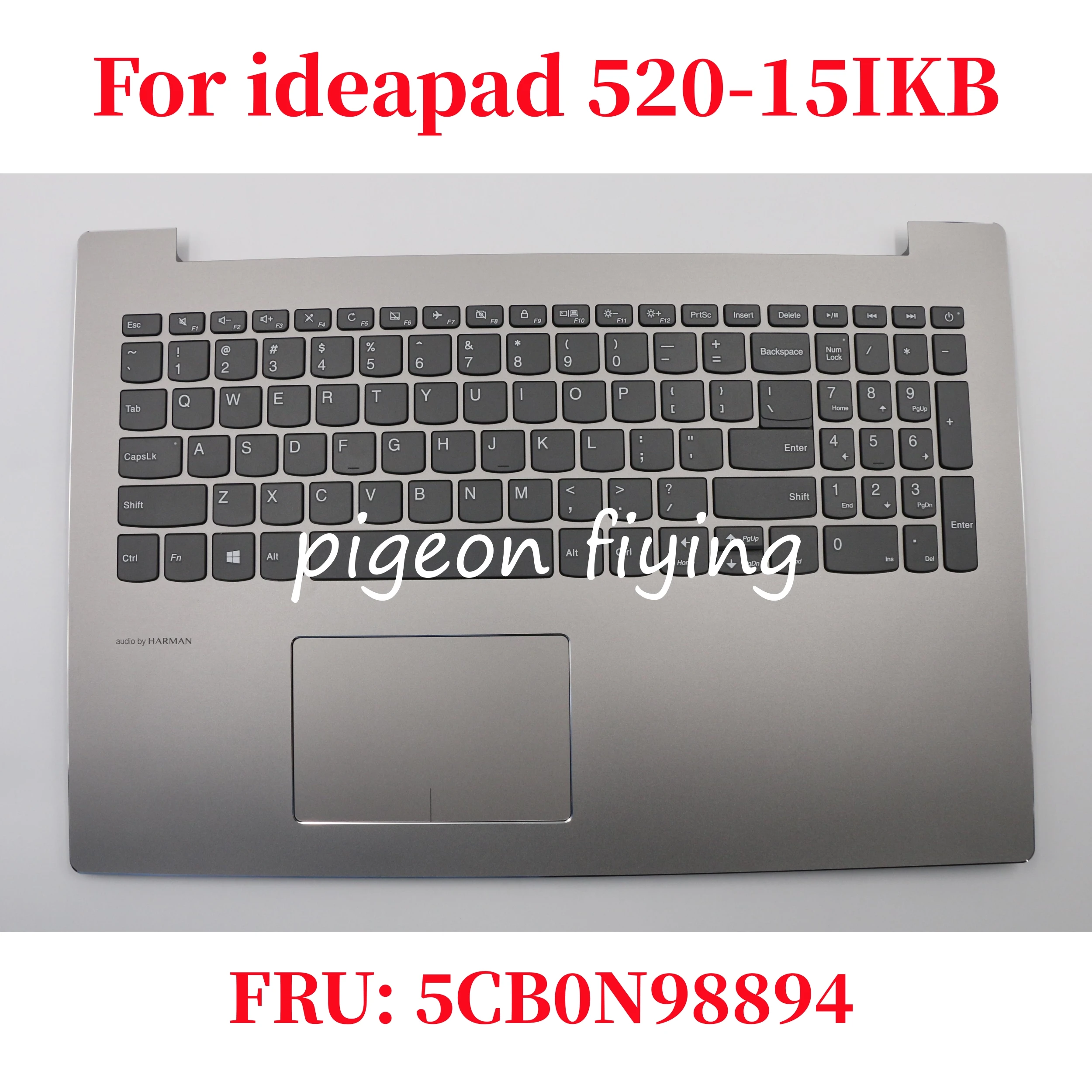 

For Lenovo ideapad 520-15IKB Notebook Computer Keyboard FRU: 5CB0N98894