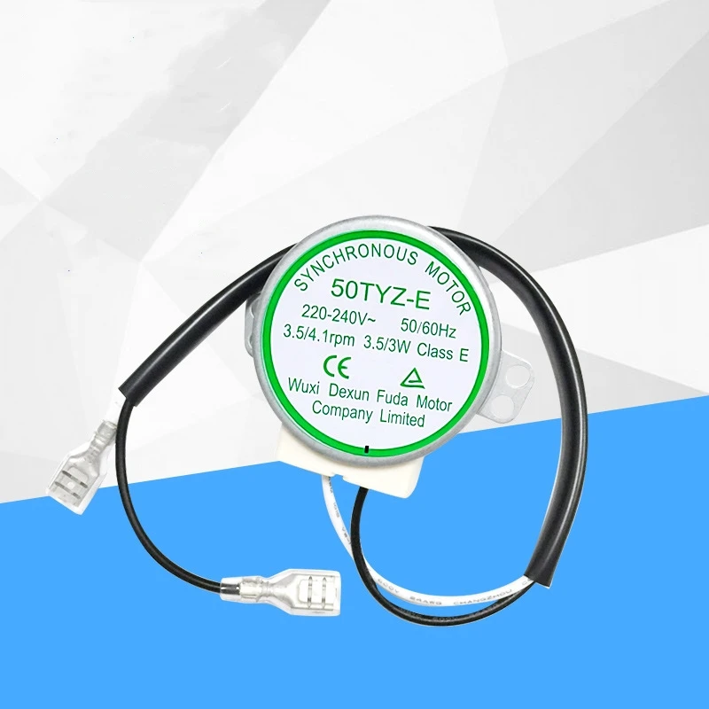 For Ice Cube Machine Synchronous Motor 50TYZ-E 220V~240V 3.5/3W 3.5RPM AC Motor for Ice-making Accessories