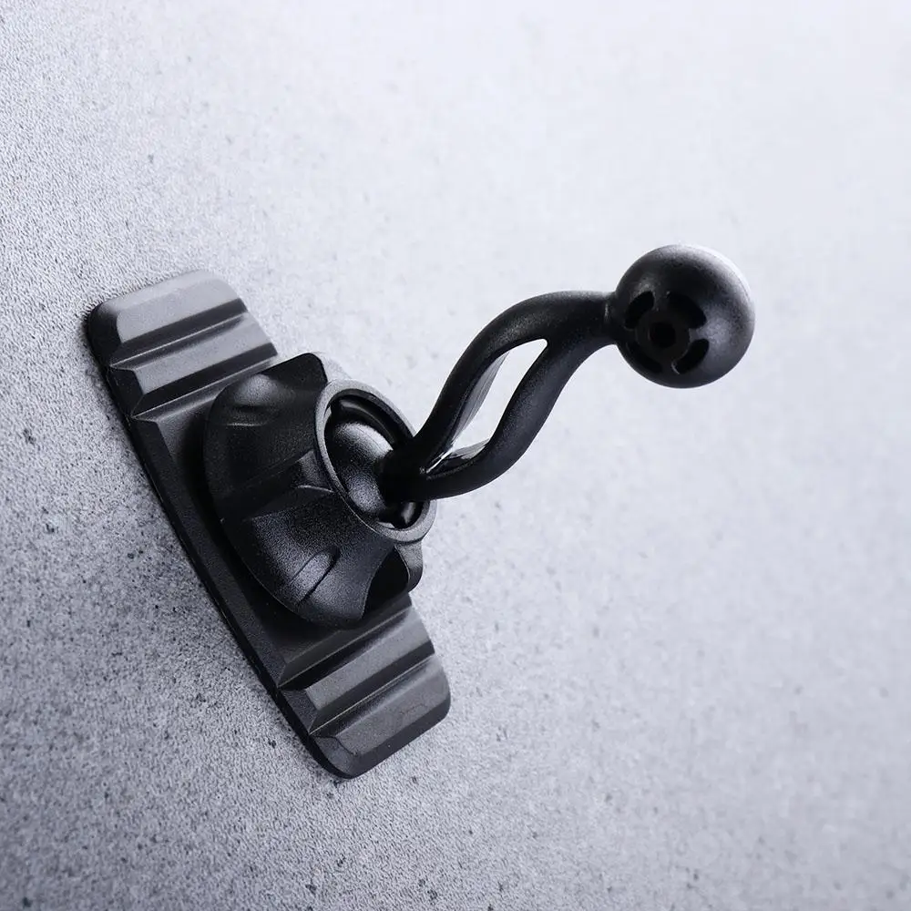 Car Phone Standing 17mm Ball Head 17mm Ball Head Holder Sticker Base Black Durable ABS Auto/Car Accessory