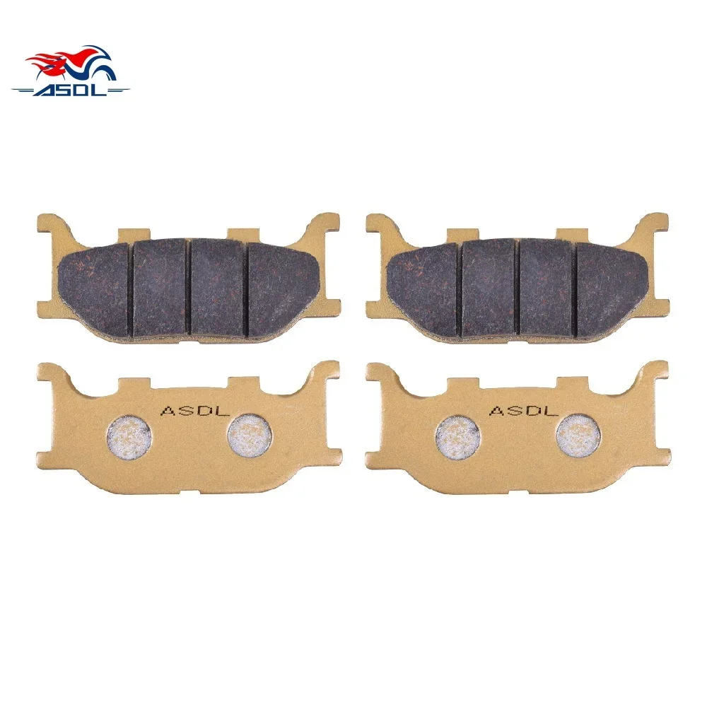 Motorbike Front Rear Brake Pads Disc for Yamaha FZ6 Naked Non ABS 2 Piston Caliper 1B3 1B3D 2004-2007 FZ-6 FZ6NS FZ-6NS FZ 6NS 6