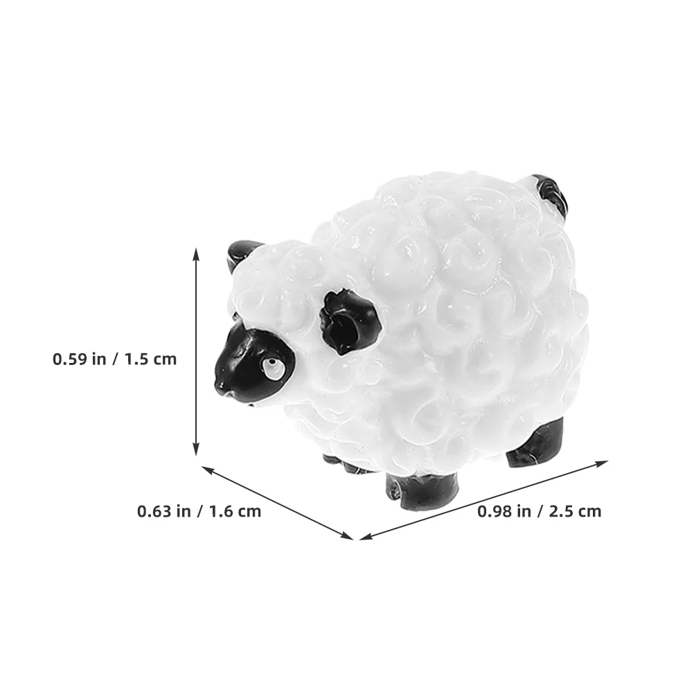 

20 Pcs Micro Landscape Ornament Mini Garden Decorations Resin Micro-landscape Ornaments
