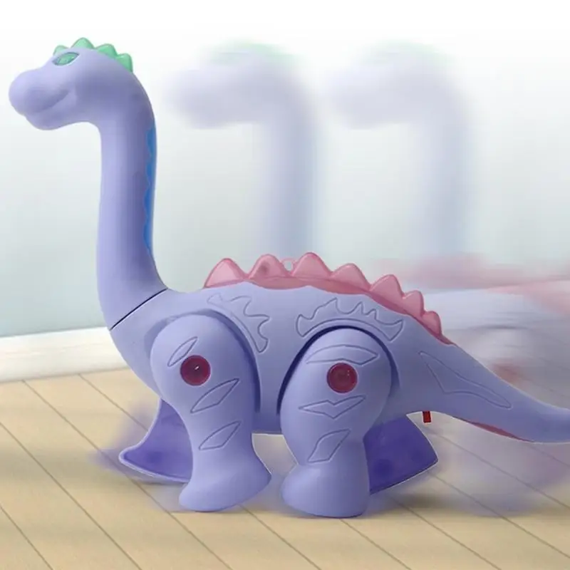 لعبة الديناصور الكهربائية التفاعلية مع ضوء الموسيقى، وظيفة المشي الواقعية، لعبة تعلم الزحف الآمنة للأطفال الصغار A2UB #4