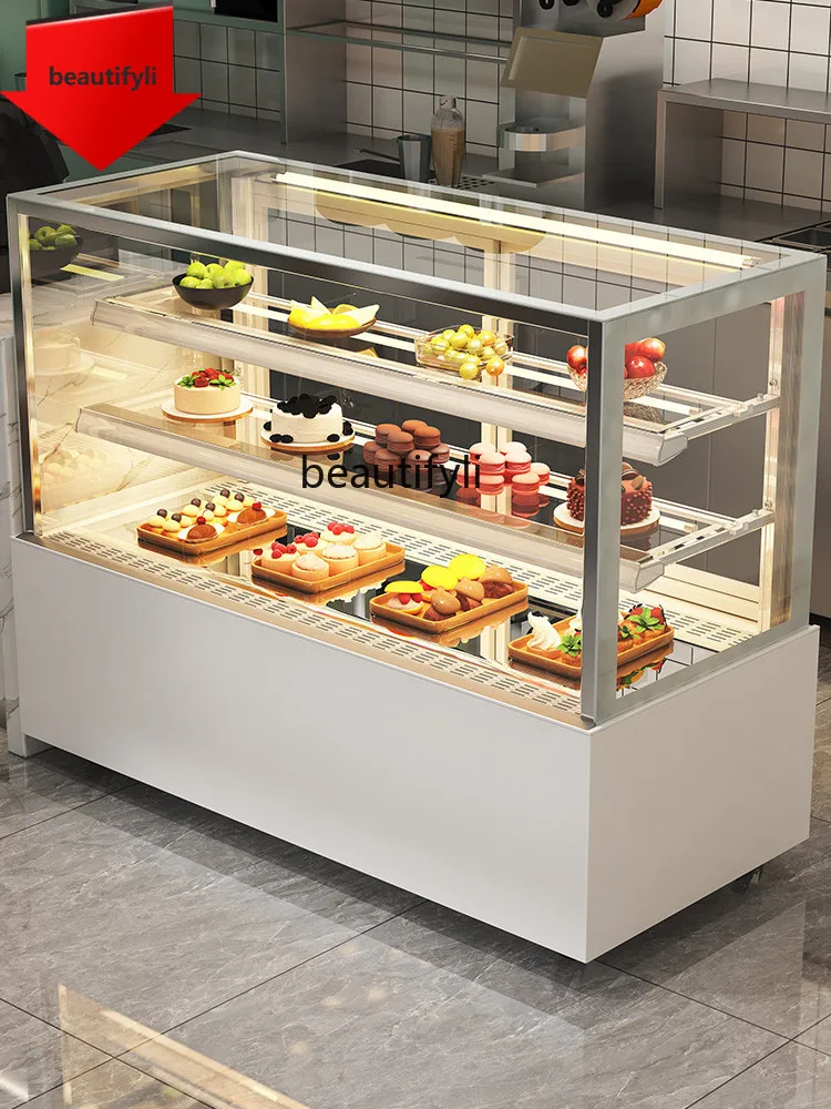 

A61 Fruit Refrigerated Display Cabinet Dessert Cake Show Case Desktop Convenience Store Deli Cabinet